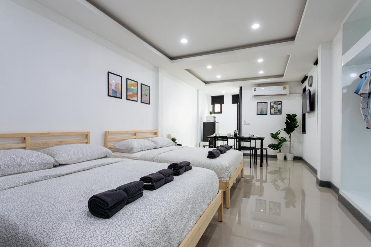 Estúdio Apartamento de 45m2 com 1 banheiro privativo em Silom Banguecoque Exterior foto