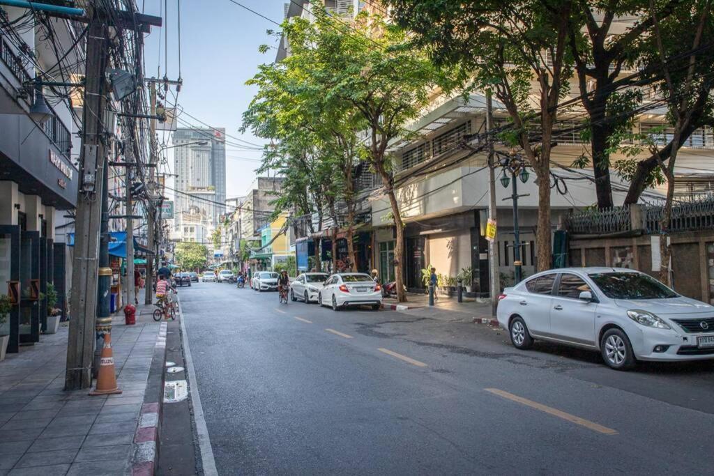 Estúdio Apartamento de 45m2 com 1 banheiro privativo em Silom Banguecoque Exterior foto