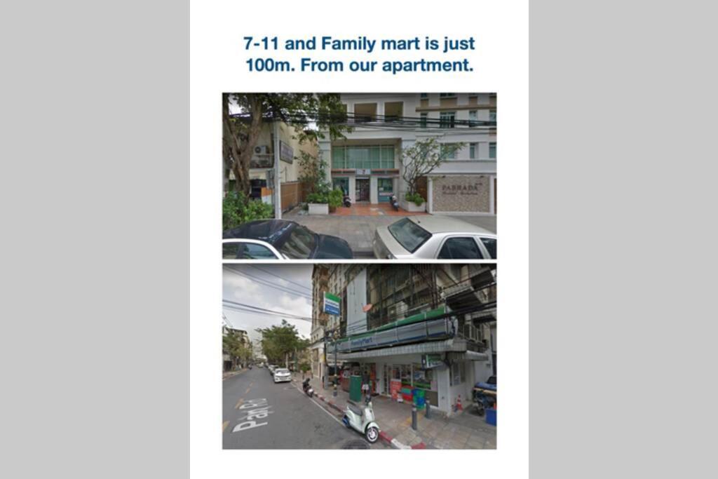 Estúdio Apartamento de 45m2 com 1 banheiro privativo em Silom Banguecoque Exterior foto