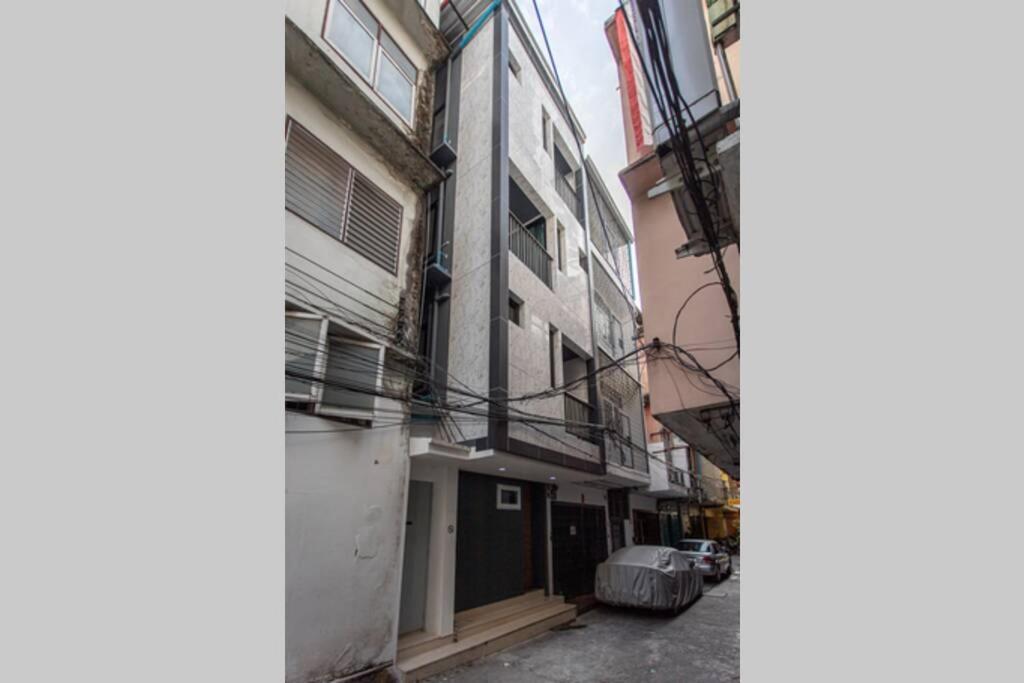 Estúdio Apartamento de 45m2 com 1 banheiro privativo em Silom Banguecoque Exterior foto